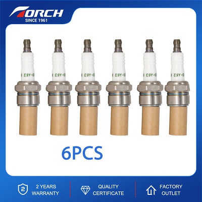 6X E9Y-13 TORCH Small Engine Spark Plugs for Bosch W4AC WET1 for AC Delco V40FFS