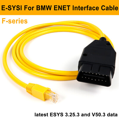 ENET Ethernet-Interface-Codierung RJ45 OBD Diagnose Kabel Für BMW F ESYS ENET