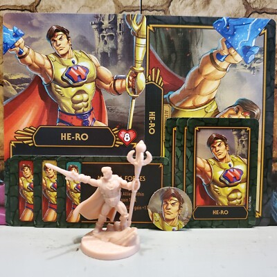 CMON Kickstarter Exclusive Masters of the Universe Clash for Eternia He-Ro