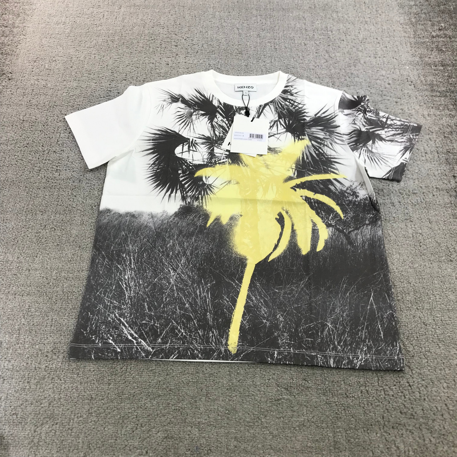 Tシャツ・カットソー KENZO Woman T-Shirt Yellow FD52TS0024SO 40 $_57.JPG?set_id=880000500F