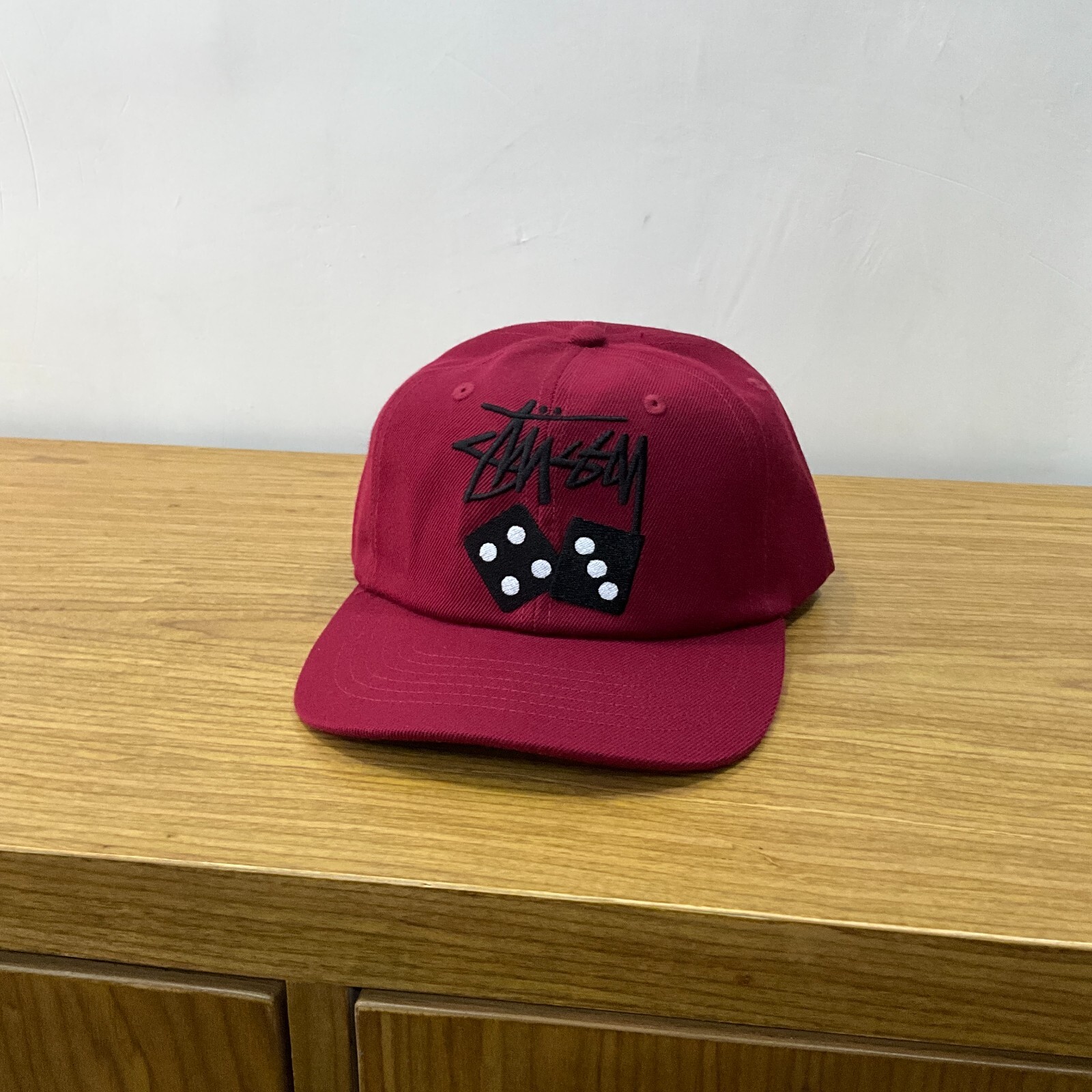 stussy SKULLCAP NUMBER 4 マルーン　maroon Stüssy Skullcap Number 4 Maroon