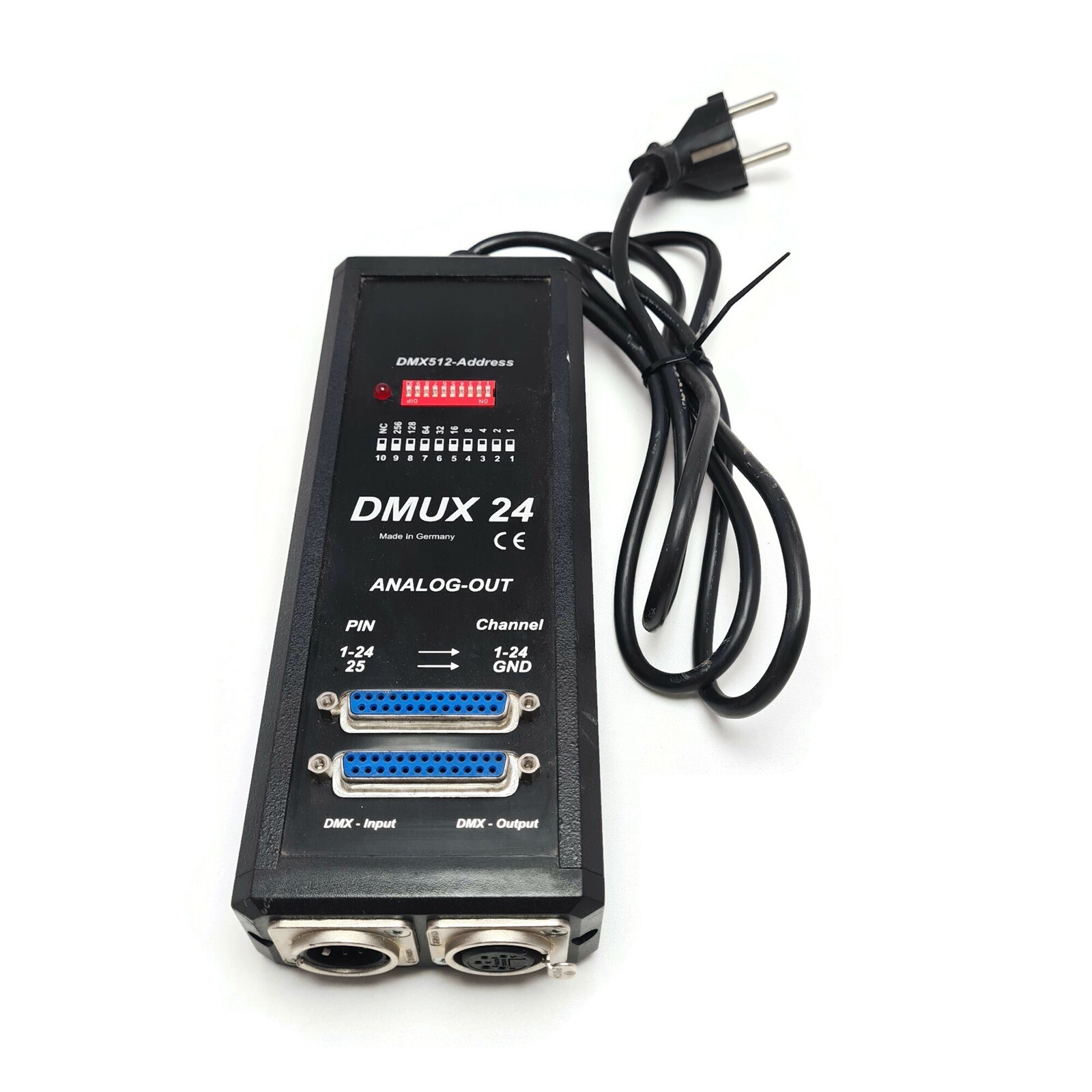 German DMUX 24 Analog Out DMX 512 Controller. Made in