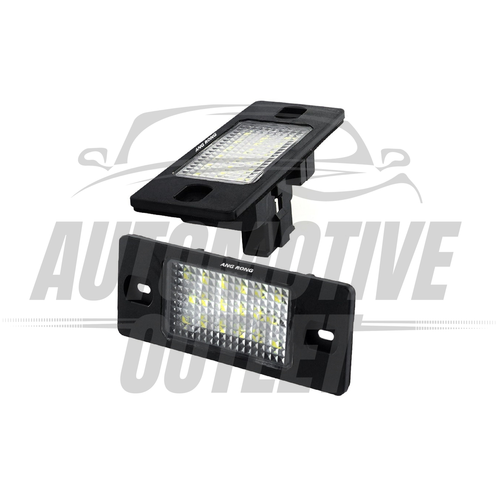2x LED LICENSE NUMBER PLATE LIGHT LAMP BULB FOR VW GOLF TOUAREG PASSAT TIGUAN 5N 6