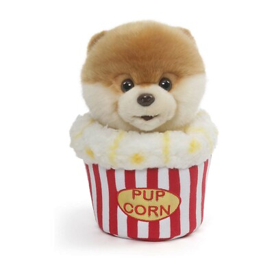 Boo Pup Corn Popcorn World's Cutest Dog Gund Pomeranian Plush Stuffed Animal 9