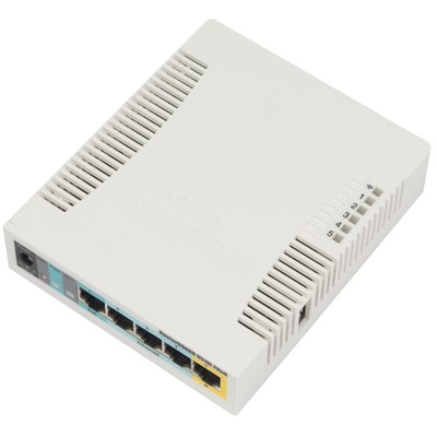 Used Mikrotik RB951Ui-2HnD Routerboard 5xPort Lan Wireless WiFi Router