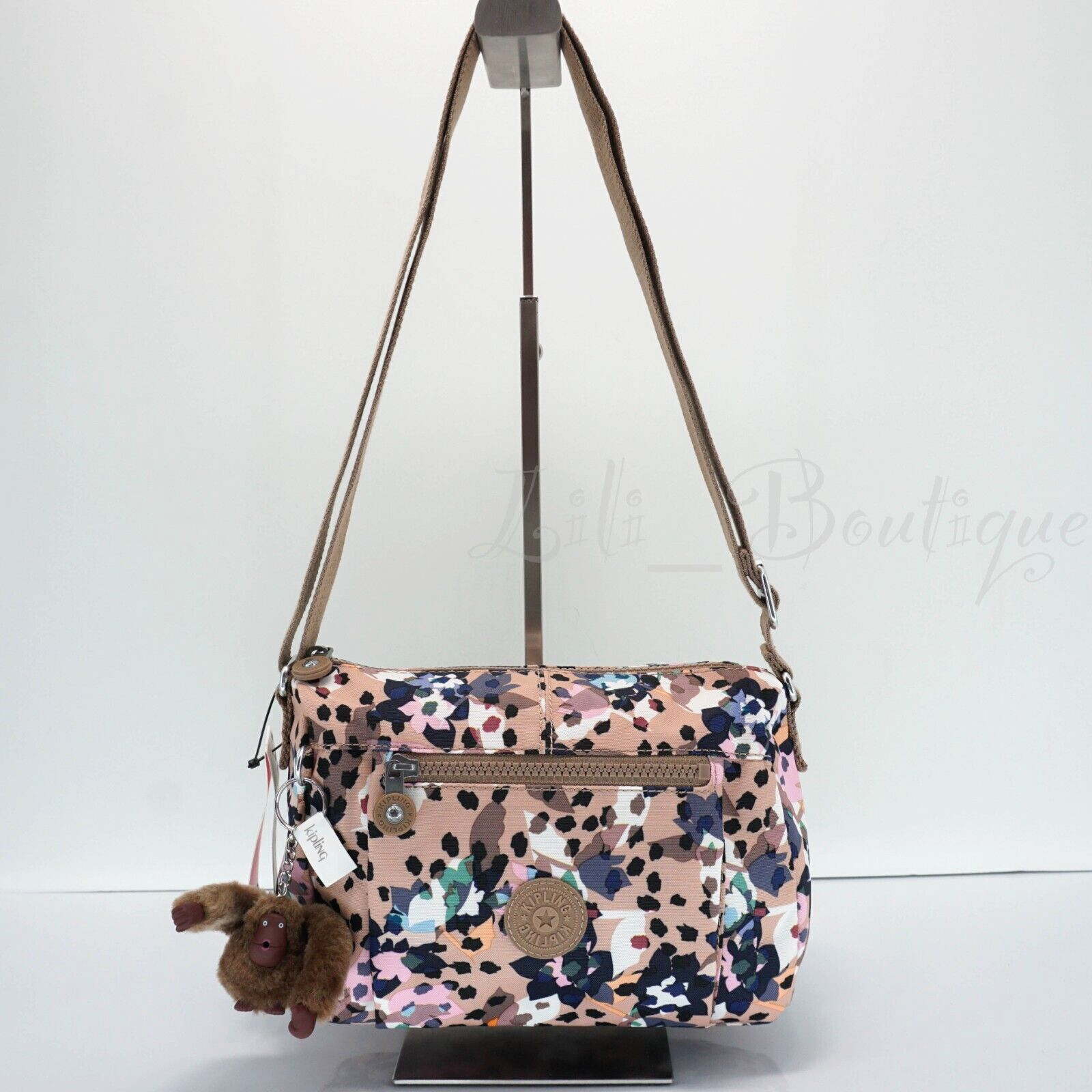 ショルダーバッグ・ポシェット Acho Velvet Knitted Pongpong Crossbody Bag MU5715 Mimi Flower Crochet Straw Crossbody Bag with Tassel Zipper