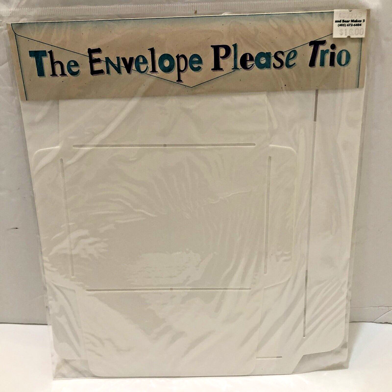 The Envelope Please Trio Envelope 3-Templates Craft Card Making Paper
