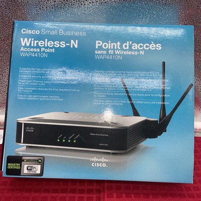 Cisco Small Business Wireless-N Access Point WAP4410N with PoE w/ Extra Security