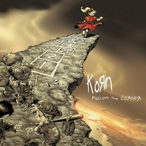 KORN Follow the Leader BANNER 2x2 Ft Fabric Poster Tapestry Flag album cover art