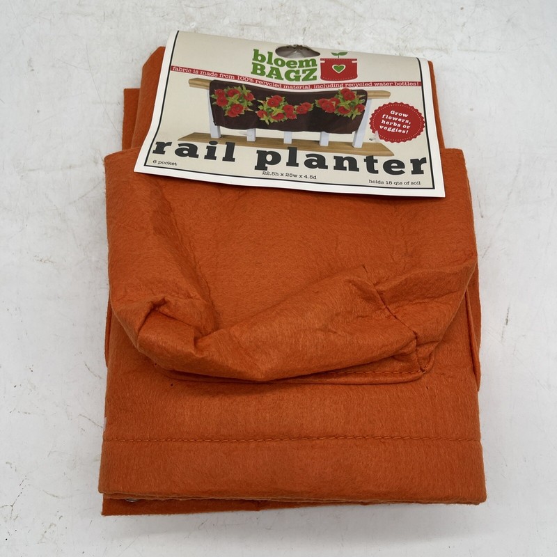 Bloem Bagz Rail Planter Apartment Garden Balcony Deck 25” 6