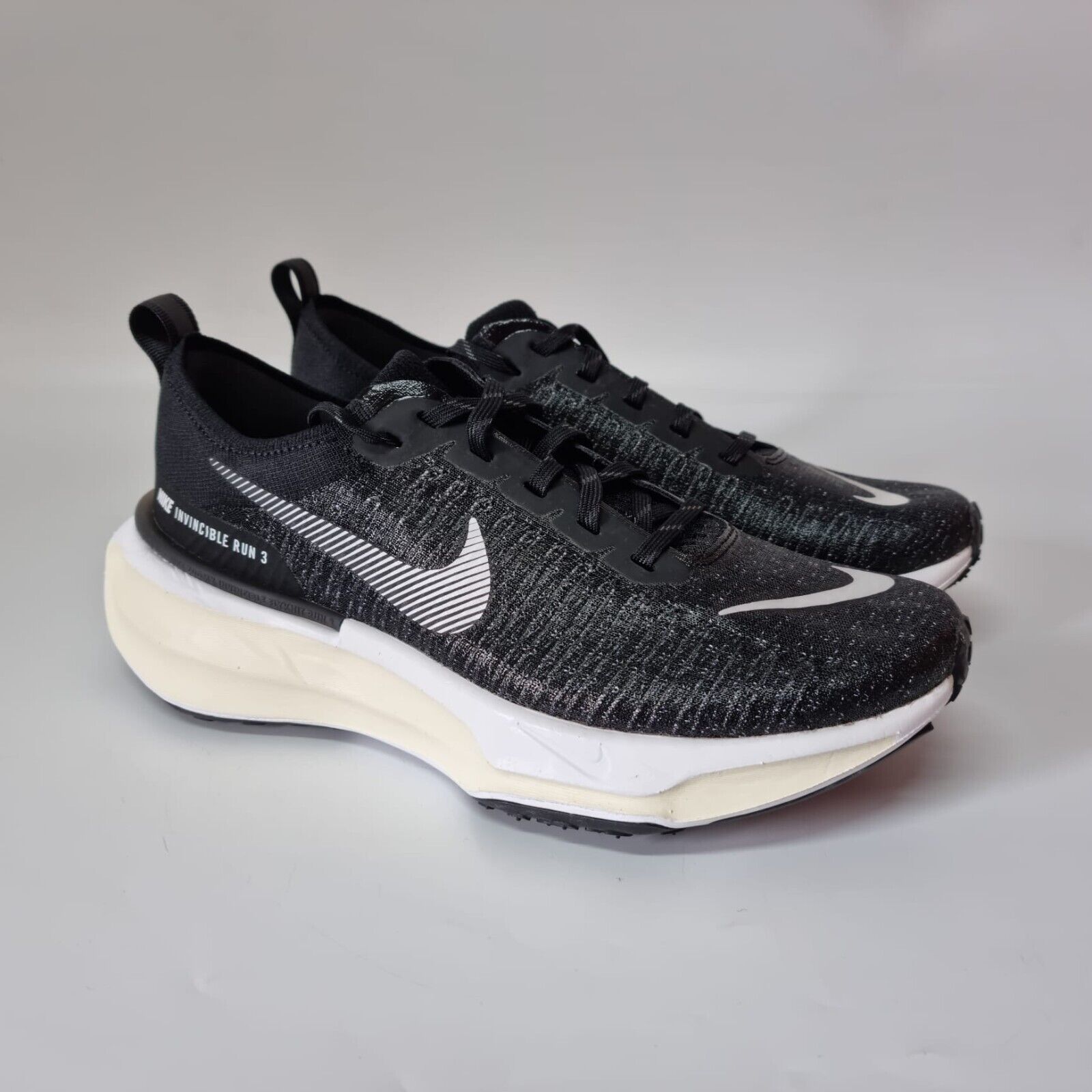 Nike ZoomX Invincible Run FK 3 Black White Gery Running Nike ZoomX Invincible Run FK 3 Black White Gery Running