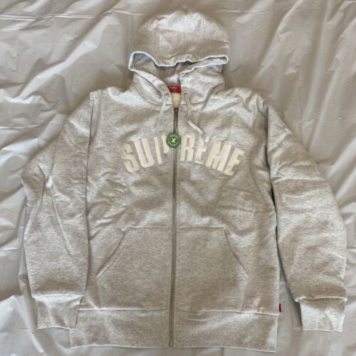 Supreme New York FW17 Arc Logo Thermal Zip Up Hooded Supreme New York FW17 Arc Logo Thermal Zip Up Hooded