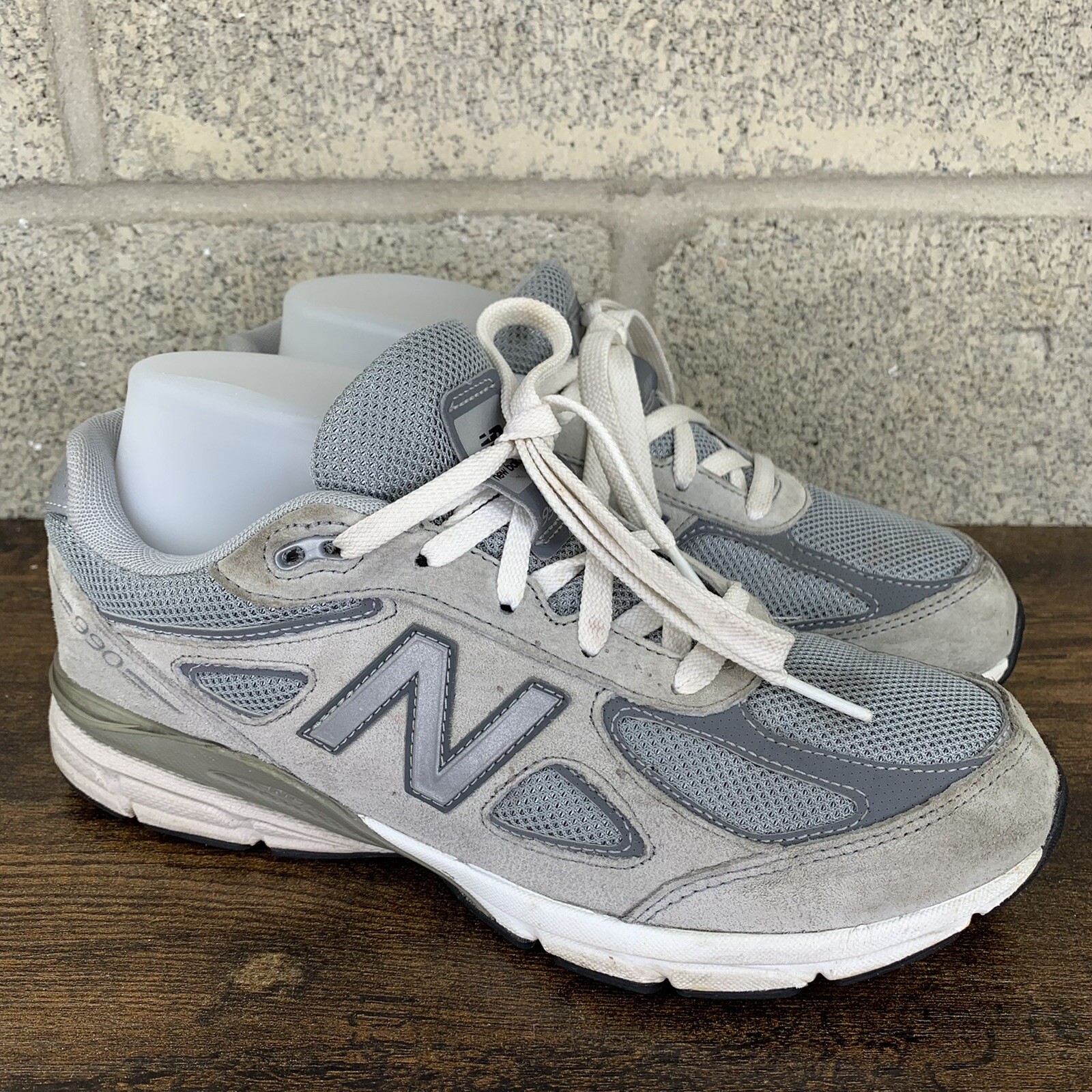 New Balance 990V4 Running Shoes Gray 