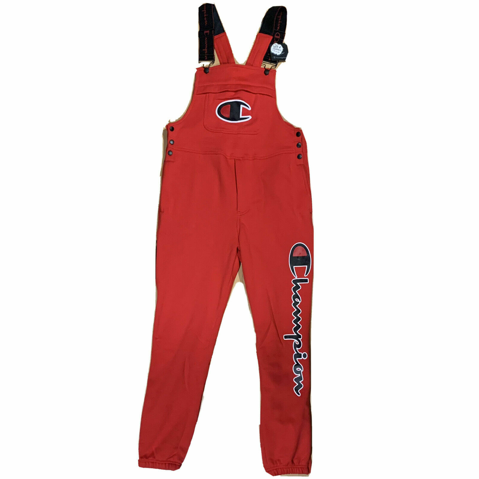 champion sweatpant overalls