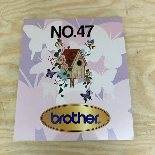 Designs Pes Card No. 47 Birdhouse Butterflies Flowers
