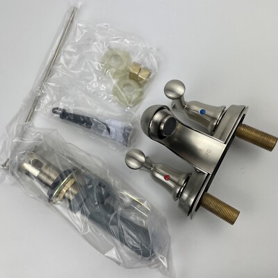 Cleveland Faucets CA41211BN Capstone Centerset Bathroom Faucet, Brushed Nickel