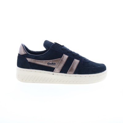 Женские черные замшевые кроссовки Gola Grandslam Flame CLB398 Lifestyle 5