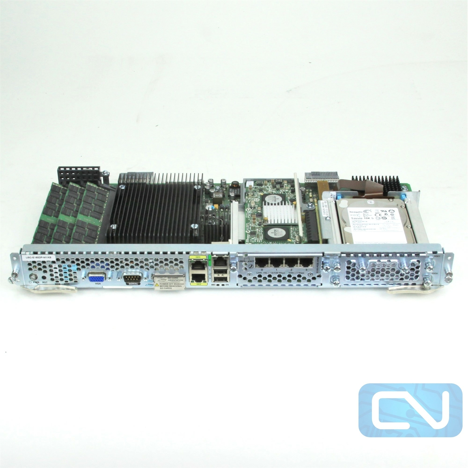 Cisco UCS E Series Server UCS E160DP M1 K9 16GB RAM ST910000640NS X 2