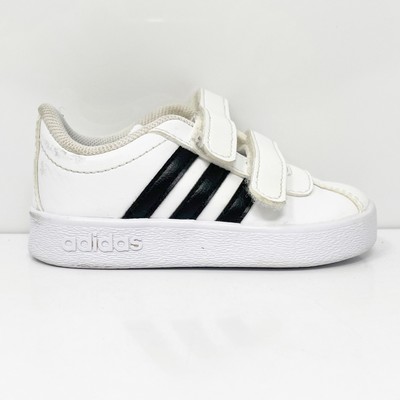 

Adidas Boys VL Court 2 DB1839 Белая повседневная обувь Кроссовки Размер 5K, Белый, VL Court 2