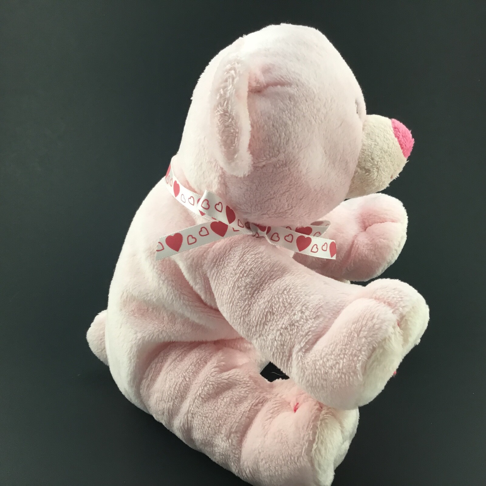 Ty Pluffies 2012 AMORE Pink Bear 10
