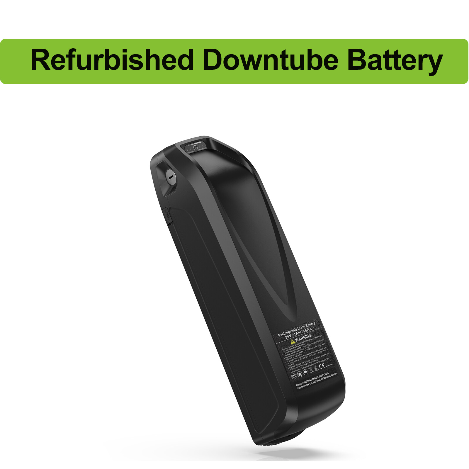 48v17.5ah Downtube Used Lithium Battery