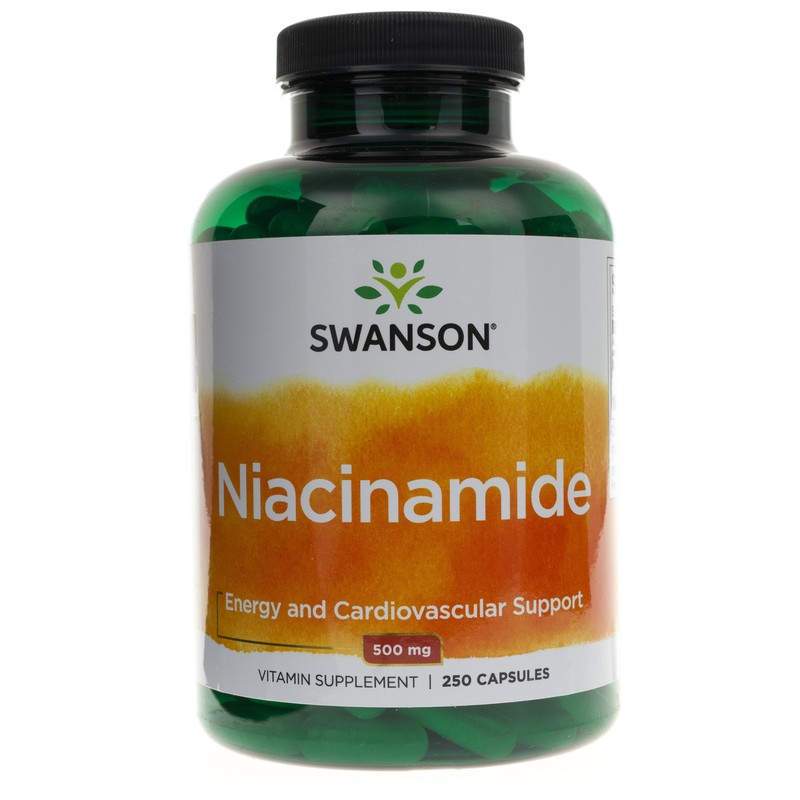 Swanson Niacinamide (Niacinamide) 500 Mg, 250 GÃ©Lules
