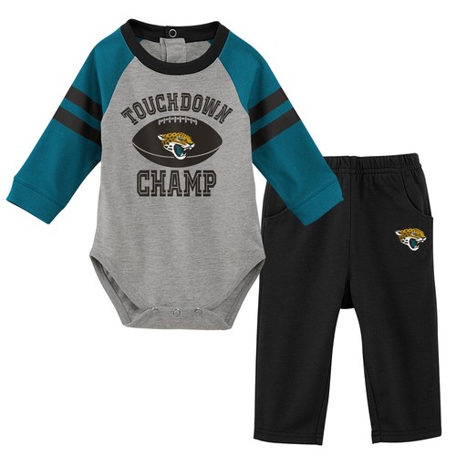 Outerstuff Комплект из толстовки и брюк NFL Jacksonville Jaguars Newborn Touch Down