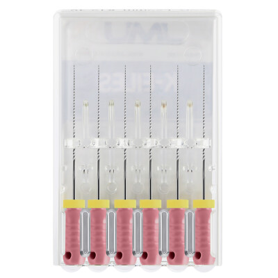 JMU Dental Endo Root Canal File K-files 31mm Stainless Steel #6-#40 Hand Files
