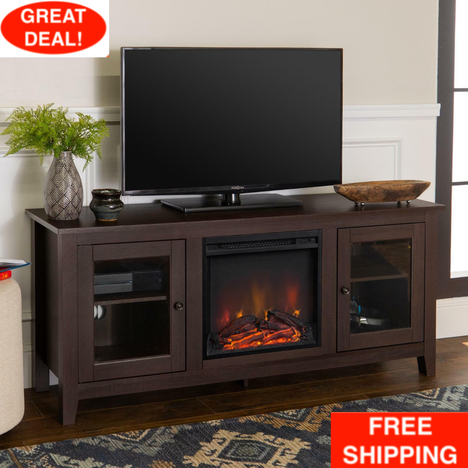 Tv Stand Console For Tvs Up To 60