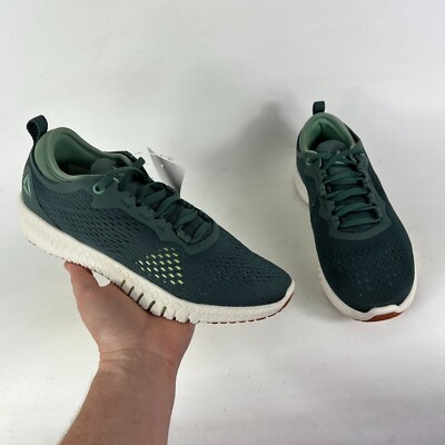 Reebok Flexagon Sneakers Women's 7 Chalk Green Running Athletic Shoes CN5193