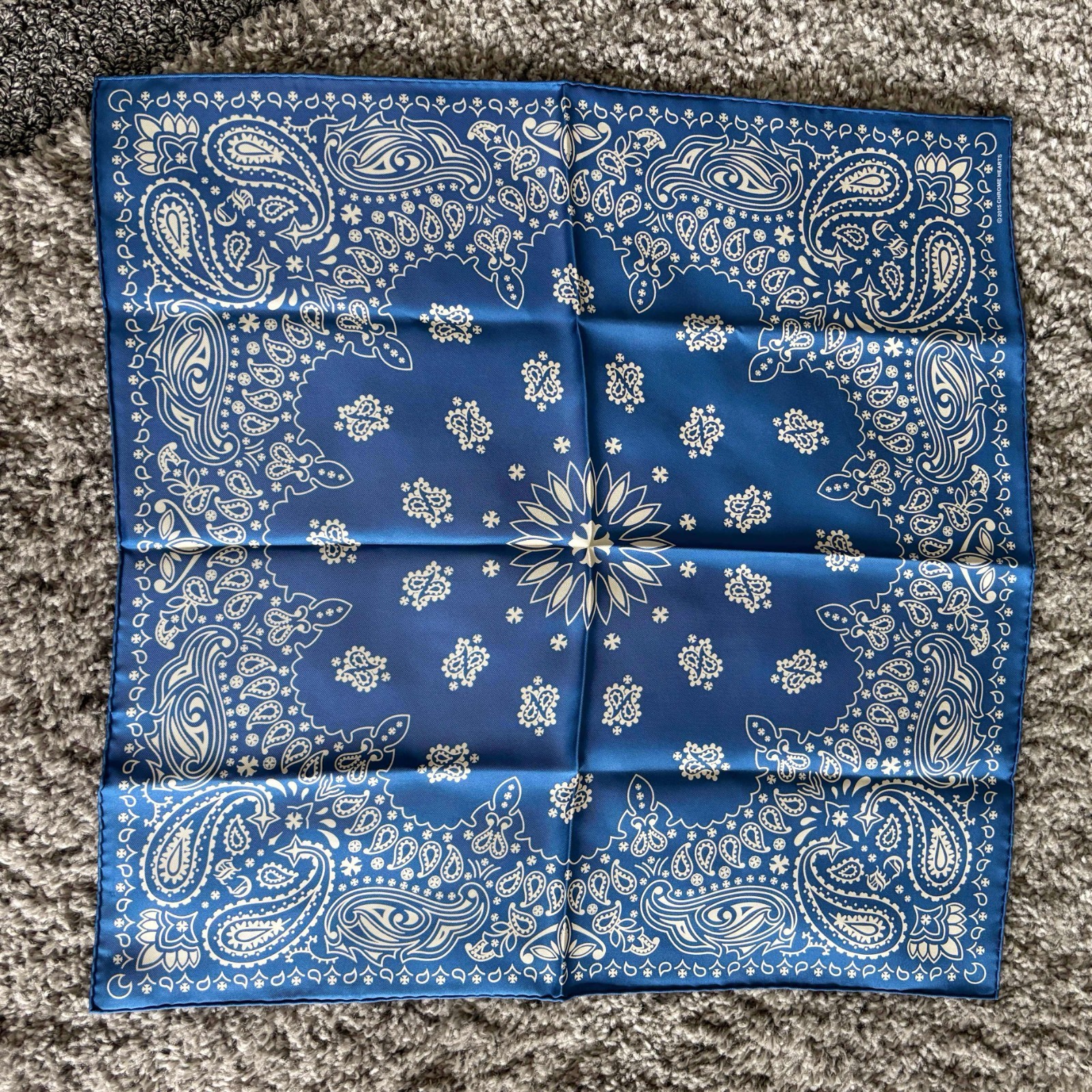 CHROME HEARTS シルクバンダナ 100% Authentic Chrome Hearts