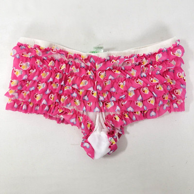 Honeydew Mesh Hearts Rumba Women's Panties Underwear Medium M NEW Pink