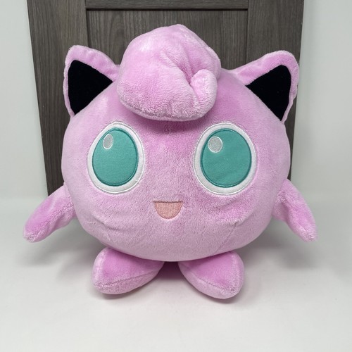 Build A Bear Pokemon Jigglypuff Plush Pink Stuffed Animal 2018 10" No Sound Toy
