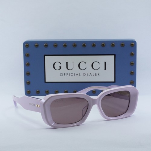 Pre-owned Gucci Gg1531sk 003 Pink/brown 54-18-145 Sunglasses Authentic