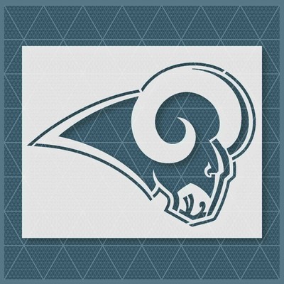 LA Los Angeles Rams stencil - Reusable & Durable - 10 mil - Free Shipping