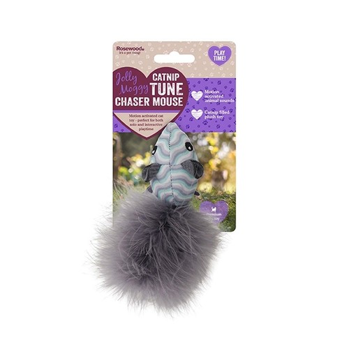 Rosewood Jolly Moggy Catnip Tune Chaser