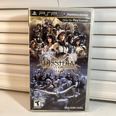 Dissidia 012 duodecim Final Fantasy (Sony PSP, 2011) No Manual Authentic