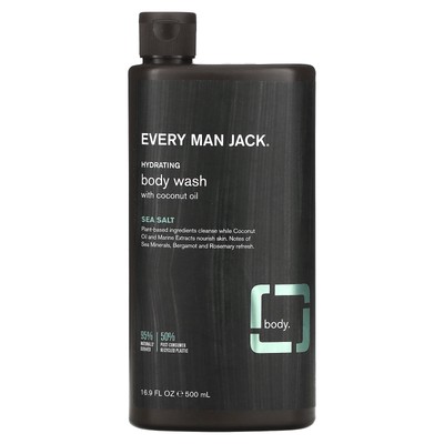 With Coconut Oil, Sea Salt, 16.9 Fl Oz (500 Ml)
