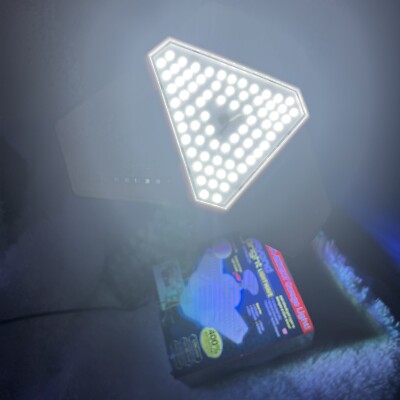 20-Watt 72 LED Lamp Lights 6500K Garage Beyond Bright Screw Into Socket Install