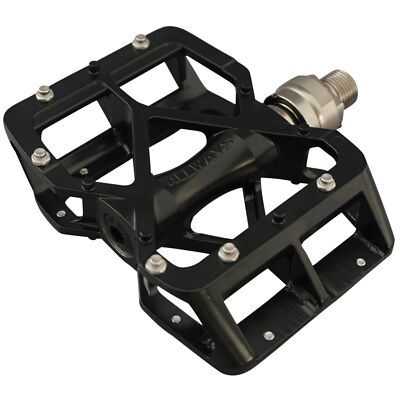 MKS Bicycle Pedal Allways EZY SUPERIOR Left and right set Silver, Black
