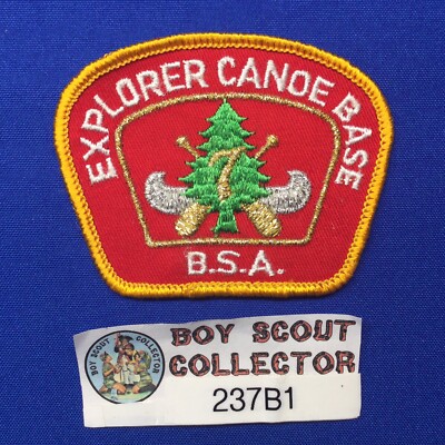 Boy Scout Region 7 Explorer Canoe Base Patch 237B1