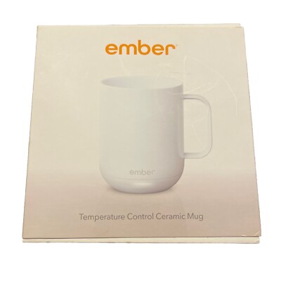 Ember Temperature Control 10oz Smart Mug2 80 Min Battery Life App Control -White