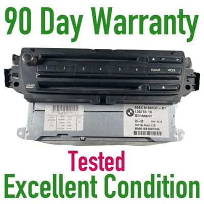 07 08 09 BMW Logic 7 Navigation GPS System  Radio CD DVD Player OEM 65838185537