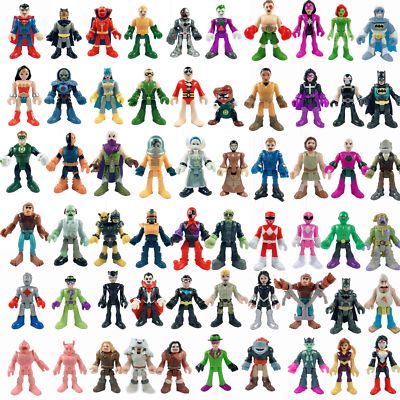 UP 60 Kinds of IMAGINEXT DC Super Friends Power Rangers Figures - your Choice