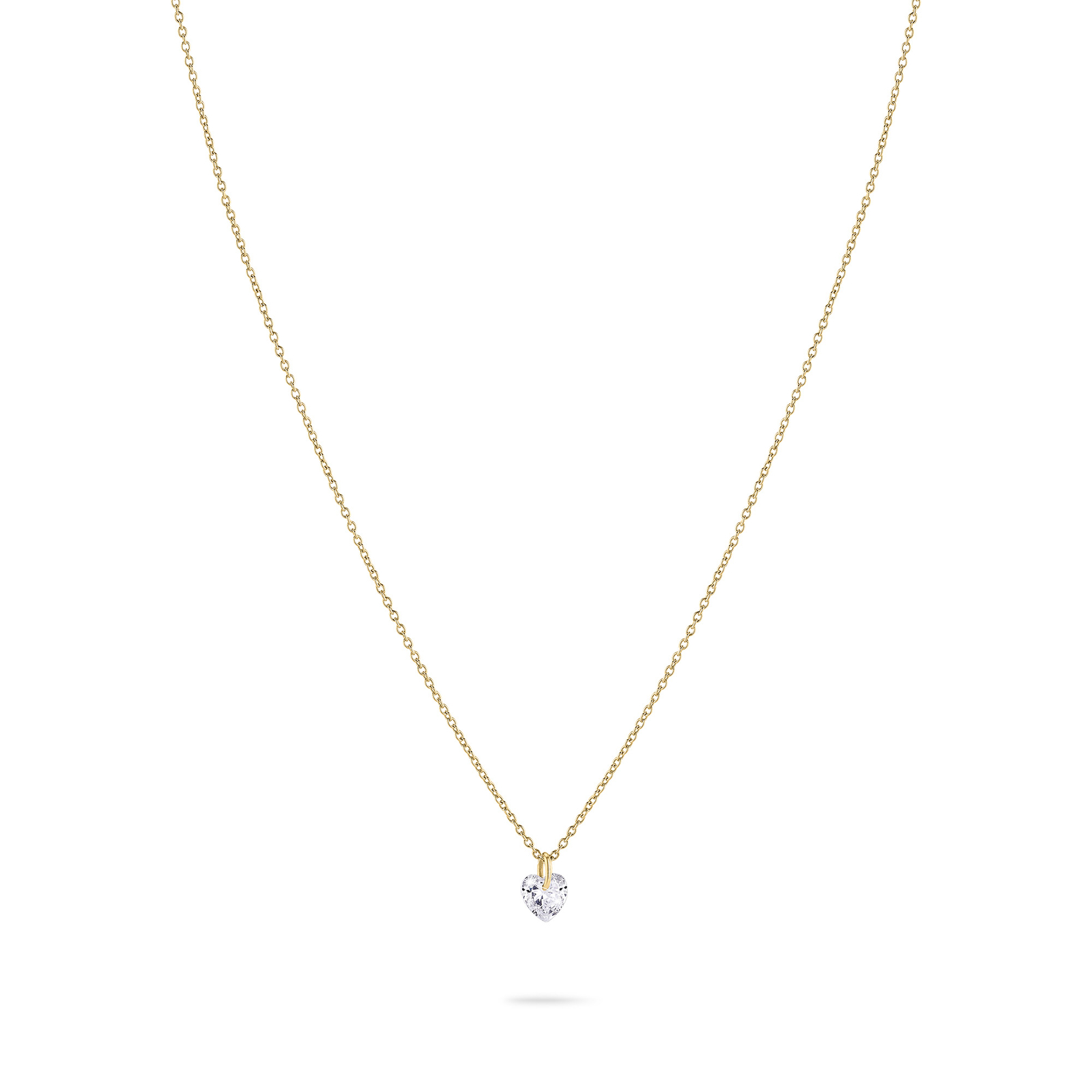 Liebeskind Berlin Halskette LJ-1226-N-45 – IP Gold, Edelstahl, 45 Cm, Karabinerverschluss