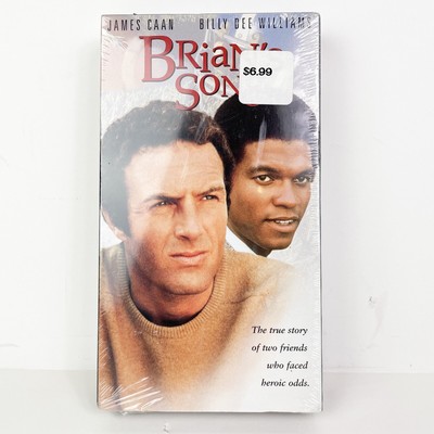 Brian's Song (VHS 1996) James Caan Billy Dee Williams New Sealed W/ Watermark