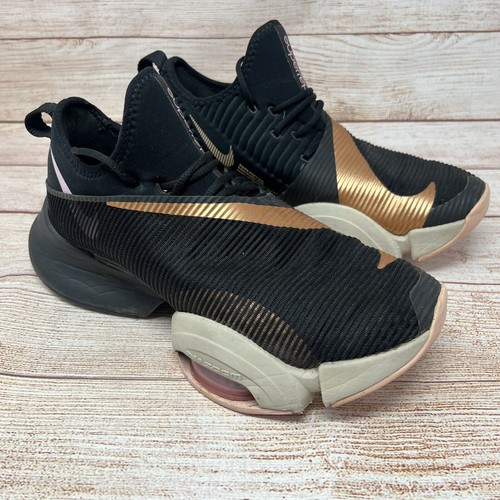 Nike Air Zoom SuperRep Womens Size 9 Sneaker Black Metallic