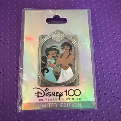 DEC Disney Employee Center Aladdin Jasmine 100 Years Of Wonder Pin LE 400