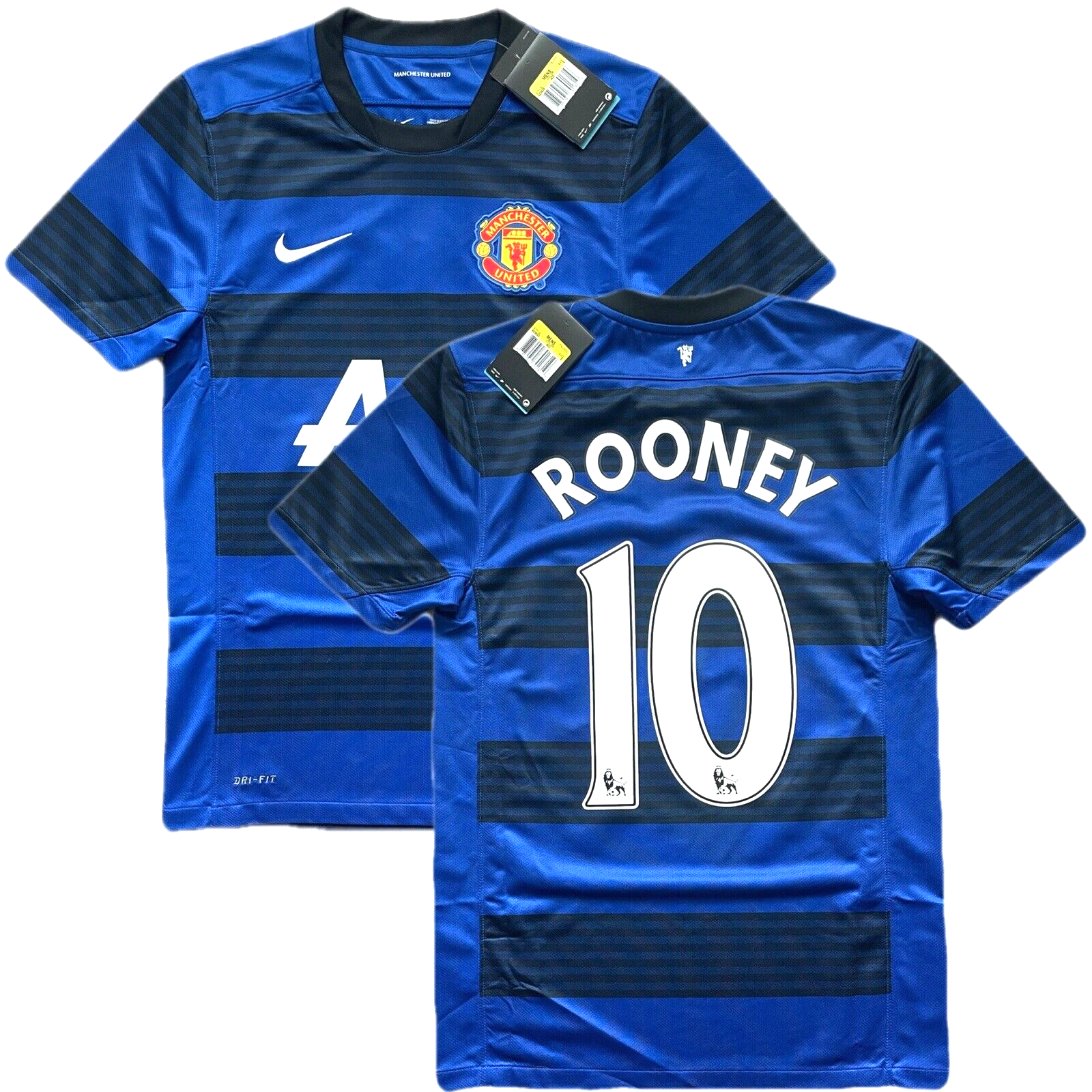 【新品タグ付き】ルーニー #10 マンU 15/16 アウェイユニフォーム M 新品タグ付き】ルーニー #10 マンU 15/16 アウェイユニフォーム M 新品