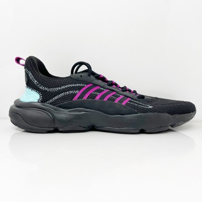 

Adidas Womens Haiwee EF4457 Черные кроссовки для бега Размер 8,5, Черный, Haiwee